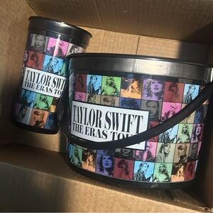 Taylor Swift Eras Popcorn Bucket and Cup